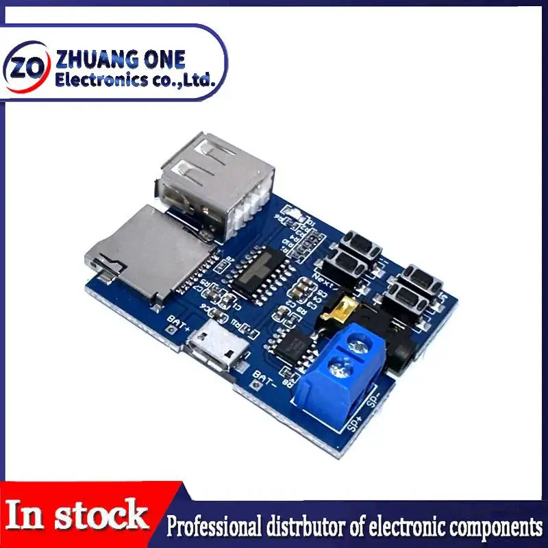 TF card U disk MP3 Format decoder board module amplifier decoding audio Player