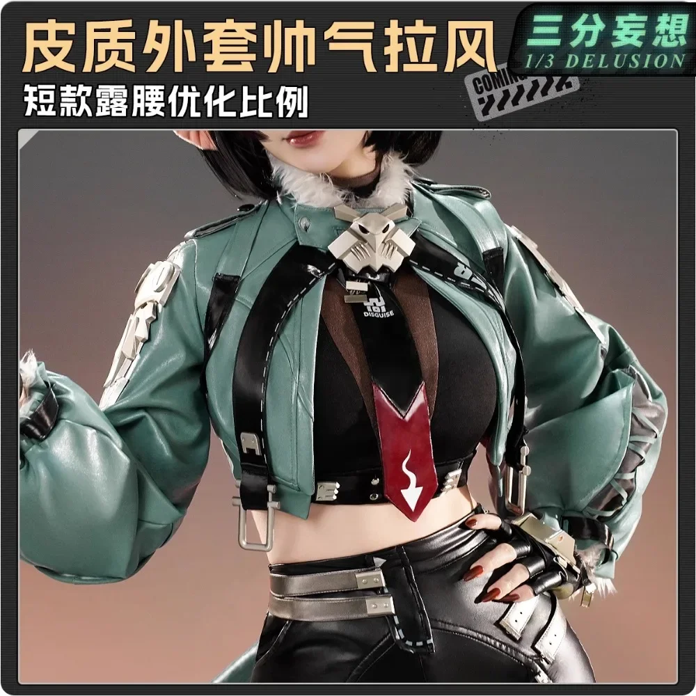 Game Zenless Zone Zero Doe Jane Cosplay Suits Anime Jane Doe Cosplay Costume Wigs Women Costume Metal Accessory Mice Jane Doe