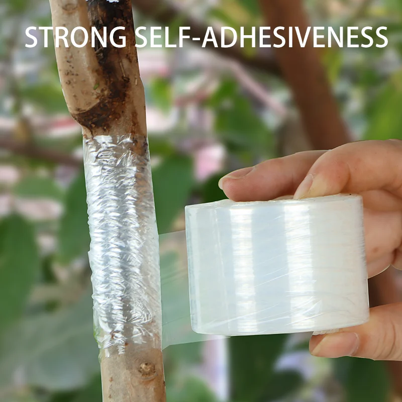 

200M 40/60mm Self-adhesive PE Grafting Tape Film Stretchable Garden Tree Plants Seedlings Vine Tomato Grafting Accessories