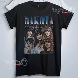 DAKOTA JOHNSON T Shirt Homage Fifty Shades of Grey Merch Vintage Retro 90s Fan long or short sleeves