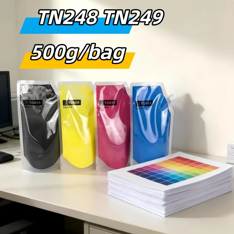 

500 г/упаковка Тонер-порошок TN248 TN249 XL для Brother L3515CDW L3520CDW L3520CDWE L3527CDW L3555CDW L3560CDW L3740CDW L3740CDW