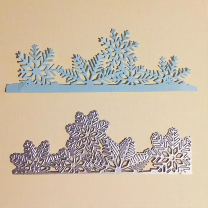 Snowflake Knife Die Christmas Carbon Steel   DIY Photo Album Greeting Card Paper Embossing