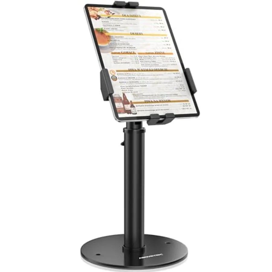 

POS Tablet Kiosk Stand - Universal Tablet Locking Mount for 7.9"-11" Devices 360° Swivel Anti-Theft Security Stand for iPad iPa