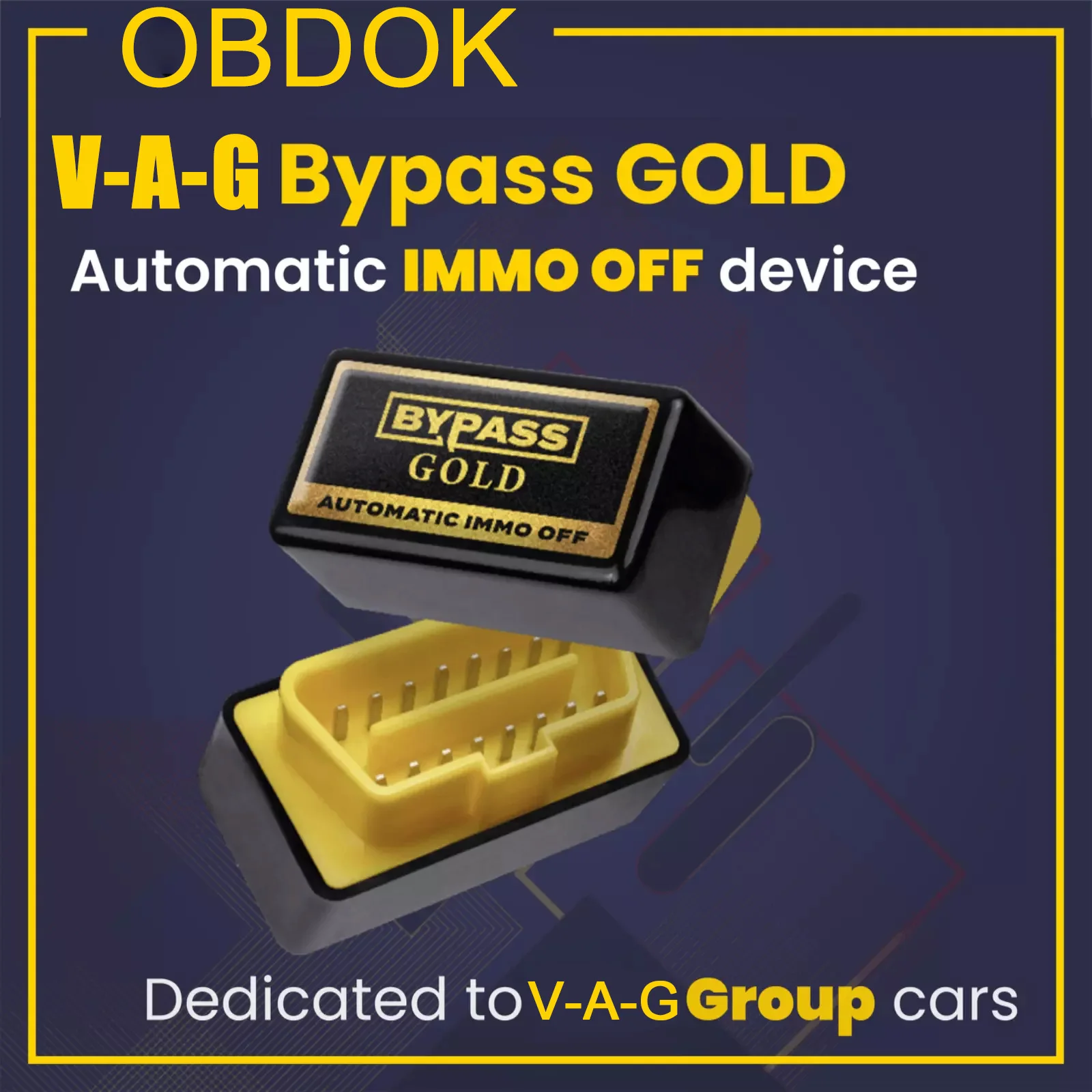 IMMO Bypass For V-W VAG Emergency Start Device OBD2 Car Repair Essential Remove Ecu Immo for Locksmith Tools