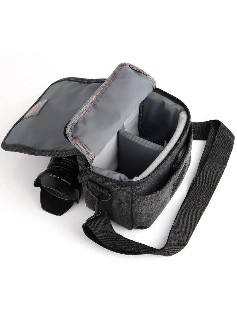 Torba na aparat DSLR dla Olympus OMD OM-D E-M10 Mark III II EM1 EM10 E-M1 E-M5 PEN-F E-PL9 E-PL8 E-PL7 E-PL6 E-P5 EP3 torba