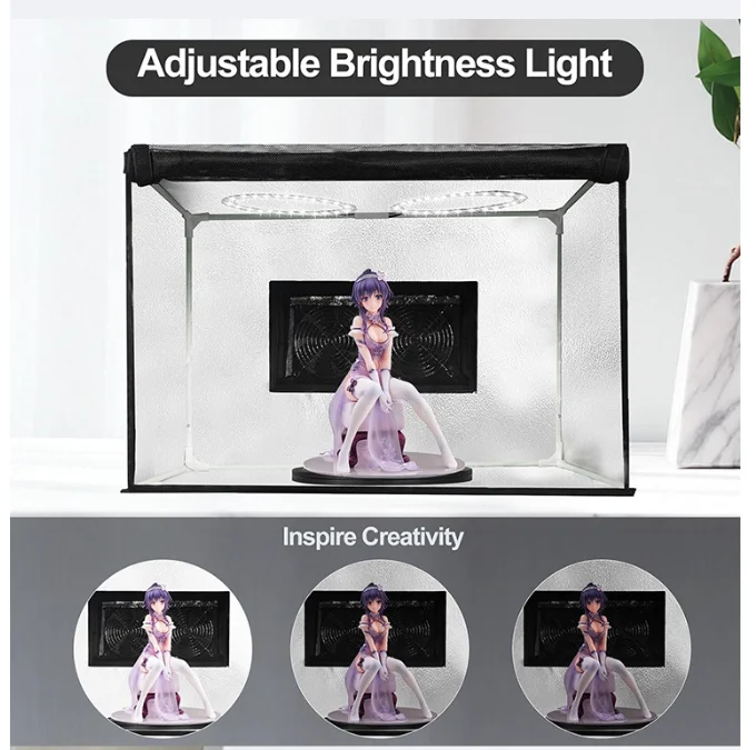 Collapsible Booth With Ventilation System 420 Silver Coating