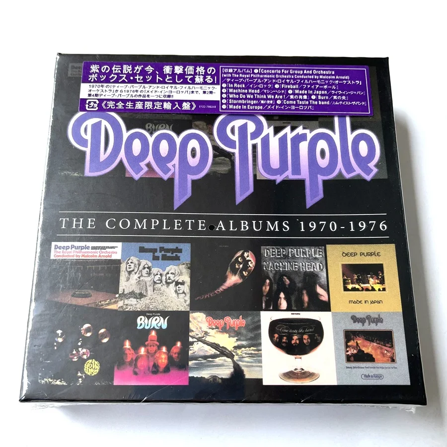 

Полный альбом British Rock Band Deep Purple 1970-1976 10CD Heavy Metal и Modern Hard Rock Pioneer Band Music CD