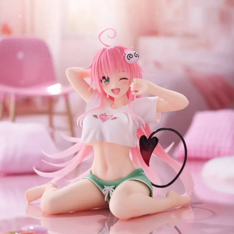 

TO LOVE TAITO Lala Satalin Deviluke homewear 100% Original genuine PVC Action Anime Model Toys Figure Collection Doll Gift