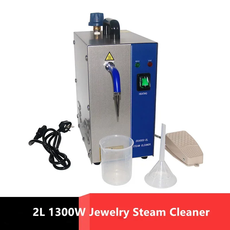 

2L 1300W Jewelry Steam Cleaner Gold and Silver Jewelry Steam Cleaning Machine High NEW