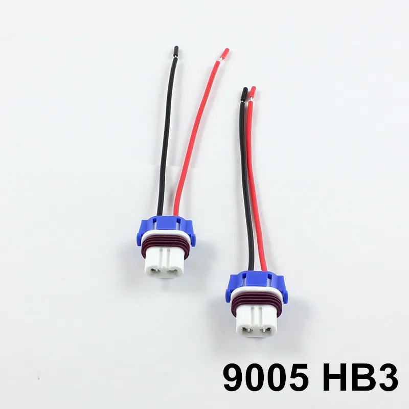 FSTUNING H4 9003 h7 h8 h11 9005 9006 HB4 bulb holder Car Truck Female Ceramic Headlight Connector Plug Lamp Bulb Socket Adapter