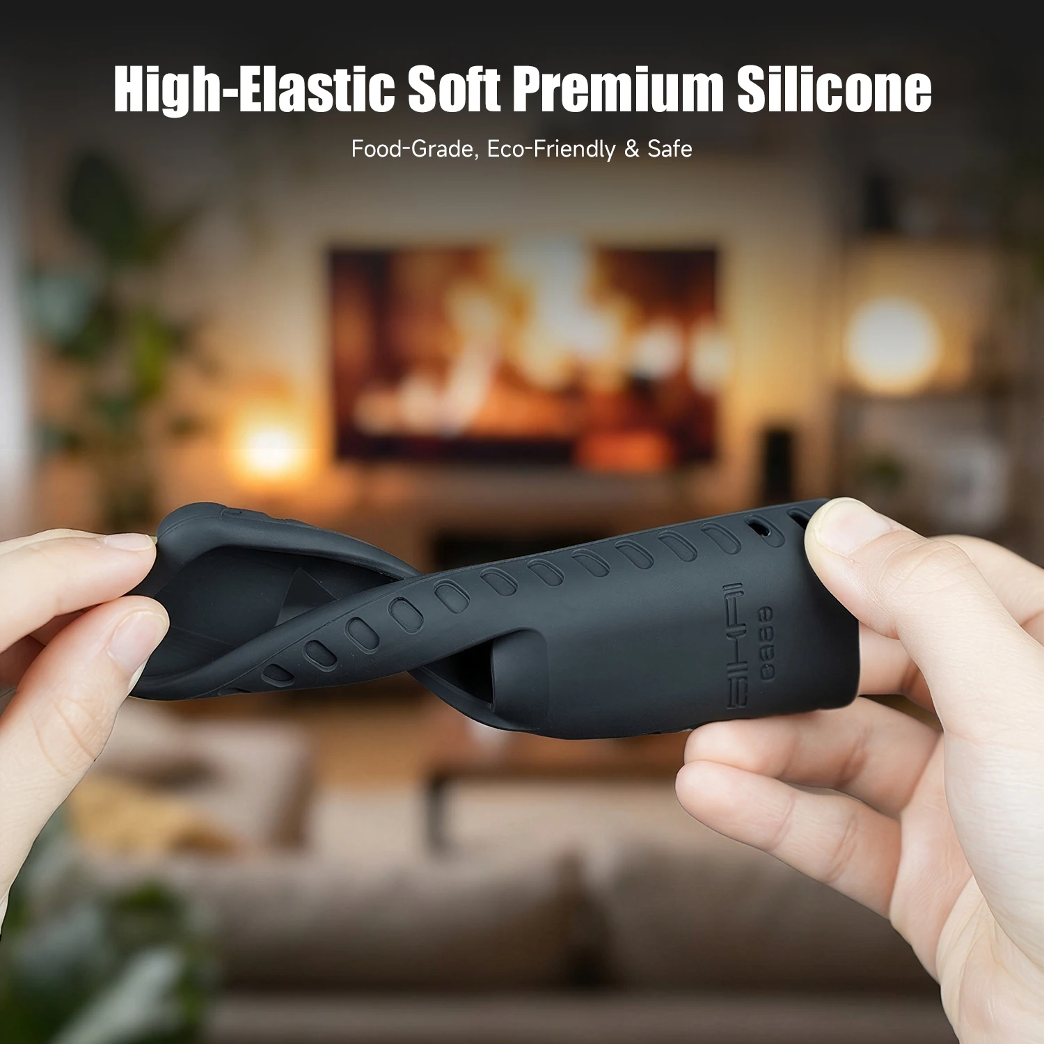 Sikai Silicone Remote Case for Samsung SolarCell Smart TV Remote for 2025TM2560E 2024BN59-01439A 2023TM2360E BN59-01432A