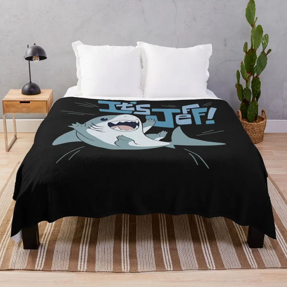 

Itas Jeff The Landshark Throw Blanket Camping Blankets Sofas Of Decoration Tourist Blankets