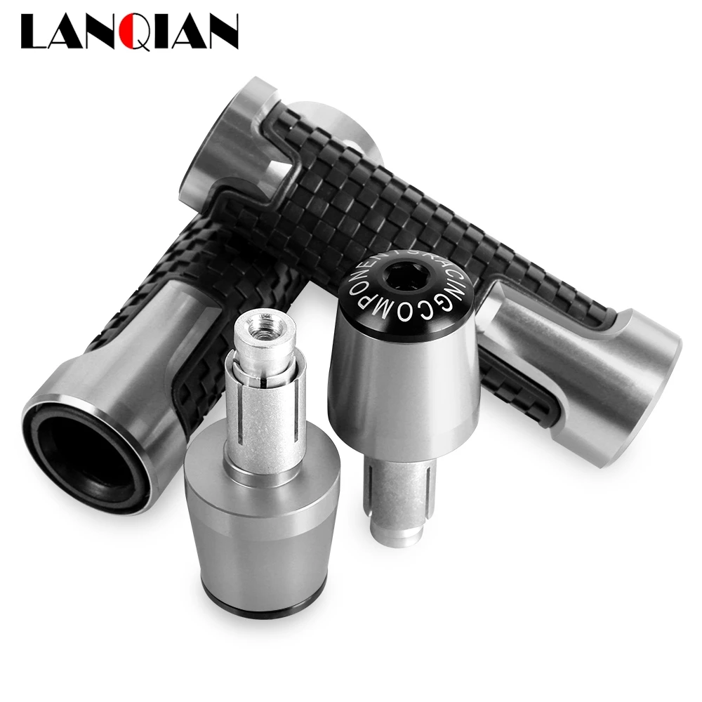 Motorcycle 7/8'' handlebar grips ends handle bar Anti-skid grip end FOR YAMAHA MT09 MT 09 MT-09 2013-2018 2019 2020 2021 2022