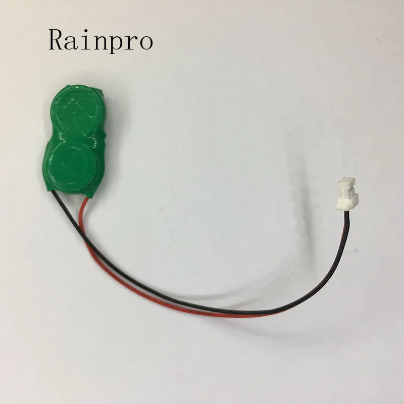 Ni-MH مع Line BIOS CMOS ، بطارية خلية زر قابلة للشحن ، بطاريات Ni MH ، 20mAh ، 2.4V ، 2 قطعة لكل مجموعة