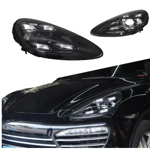 

STLFYU GUANG for Porsches Cayenne958 92A 2011-2014LED Headlights Upgrade PDLS Style Car Lamp New Condition 12V Voltage Headlamps