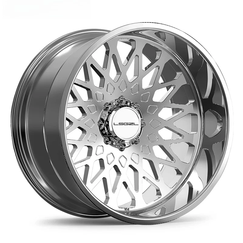 

Alloy H Car Wheel Forged 8x170 8x180 Chrome Color Off-road Deep Dish Rim for ford RAM toyota dodge H2 20 22 24 26 28 Wheels Rims