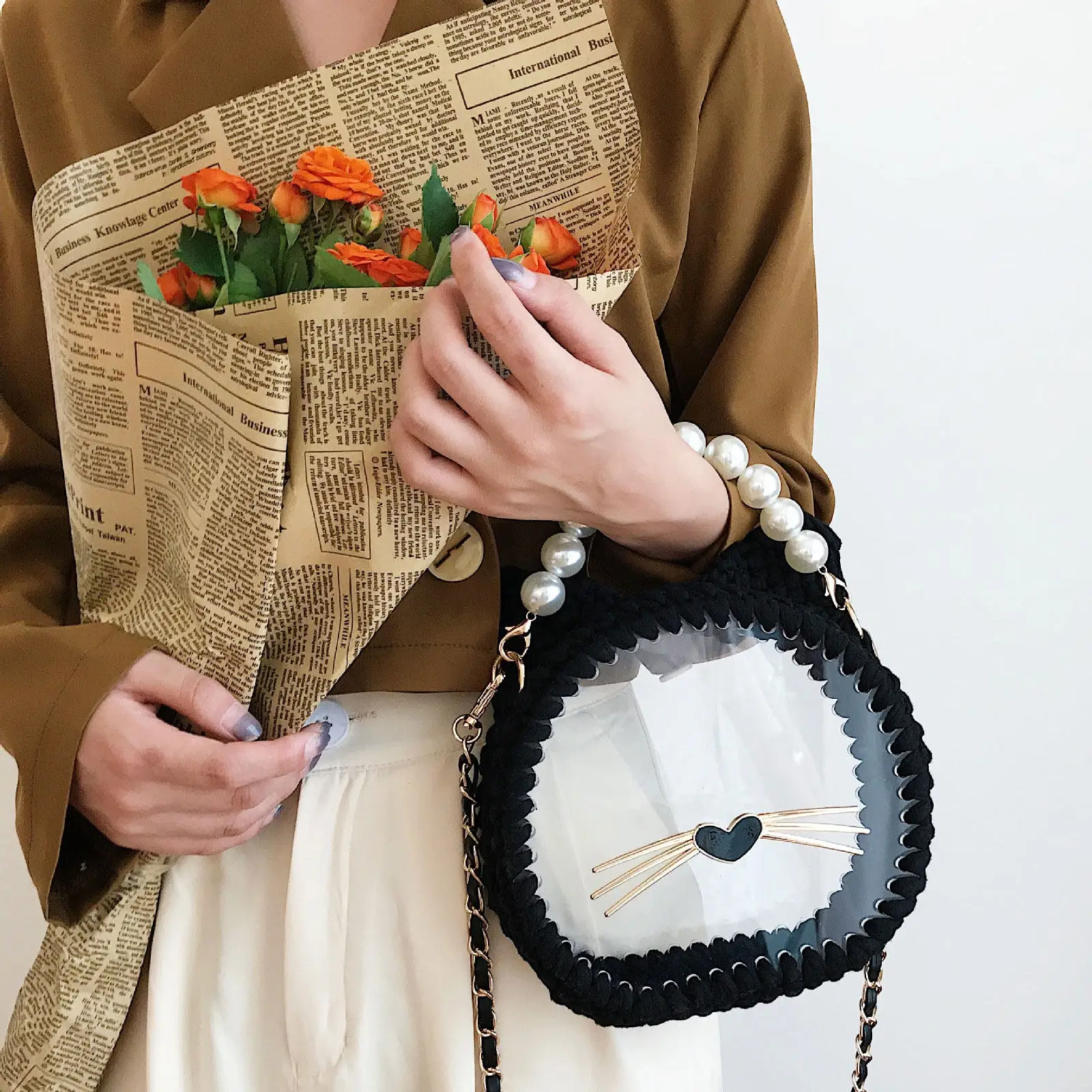 かご編み用品、バッグ製作、猫のひげアクセサリー、かぎ針編み材料キット。