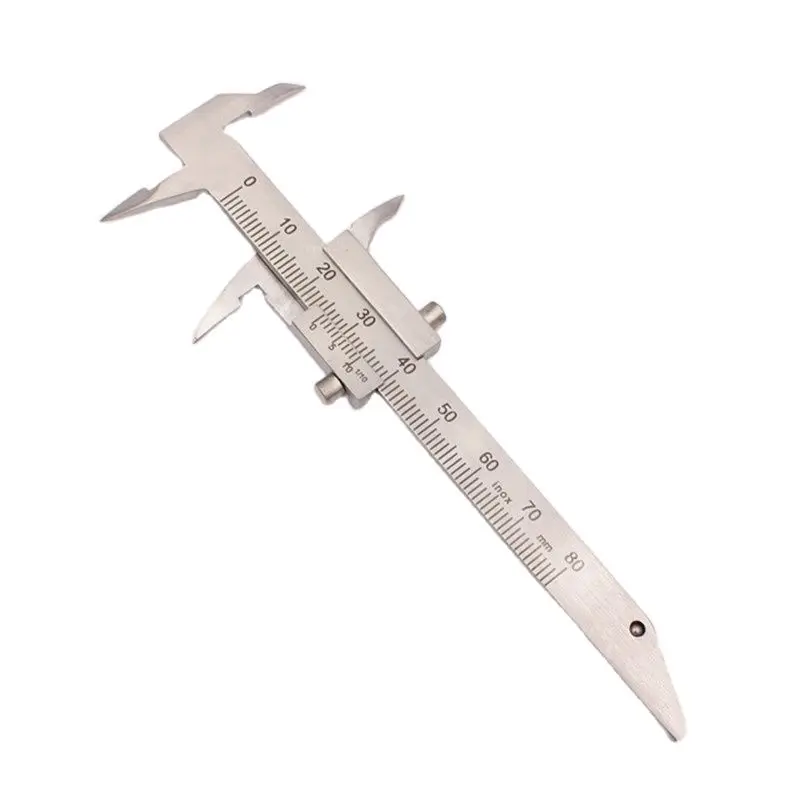 Dental Implant Castroviejo Bone Caliper Dental Surgical Wax Bone Thickness Dental Crown Gauge Calipers Dentist Medical Ruler