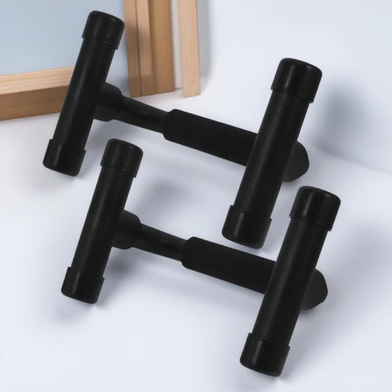 

1 Pair Push Up Bars Black Non-Slip Sturdy Fitness Equipment For Chest Shoulder Triceps Workout Portable Home Gym Training Pushup