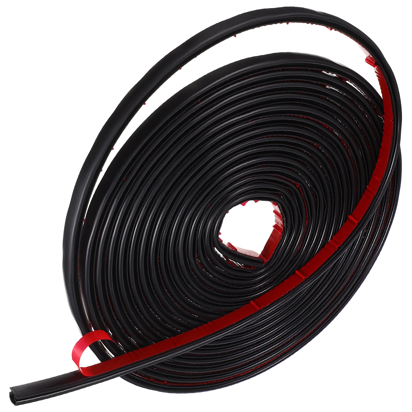 

6M Black Sealing Durable Rubber Self Adhesive Weatherproof Soundproof Strip For Doors Windows Door Seal Strip Window Sealant Kit