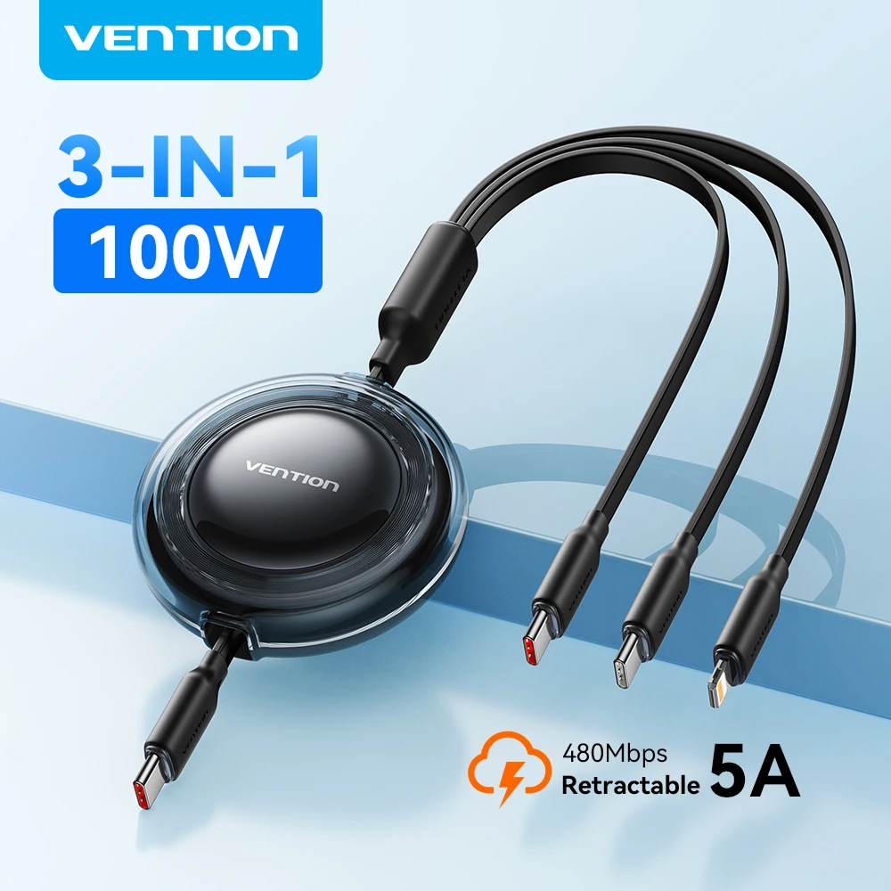 Vention 100W 3 In 1… - image