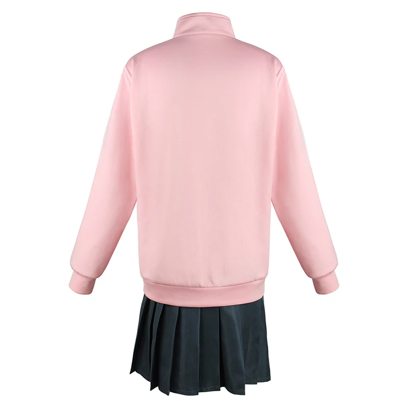 Gotou Hitori Cosplay Bocchi The Rock Gotou Hitori Cosplay Costume JK Uniform Pink Jacket Skirt Wig Suit Halloween Anime Cosplay