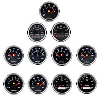 12V 24V 36V Voltmeter RMP Tachometer Fuel Gauge Bar Psi Pressure Gauge KMH MPH Speedometer  °f ℃ Water Temperature Gauge