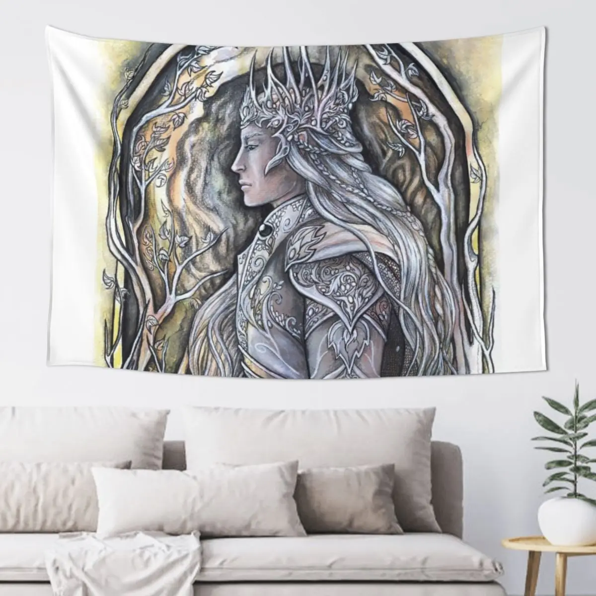 

Elven King Tapestry Wall Decor Home Decorators Things To The Room Tapete For The Wall Tapestry