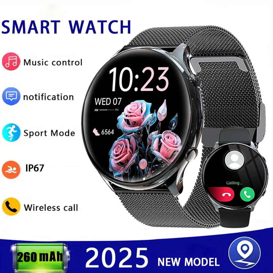 Hd Smart Watch For … - image