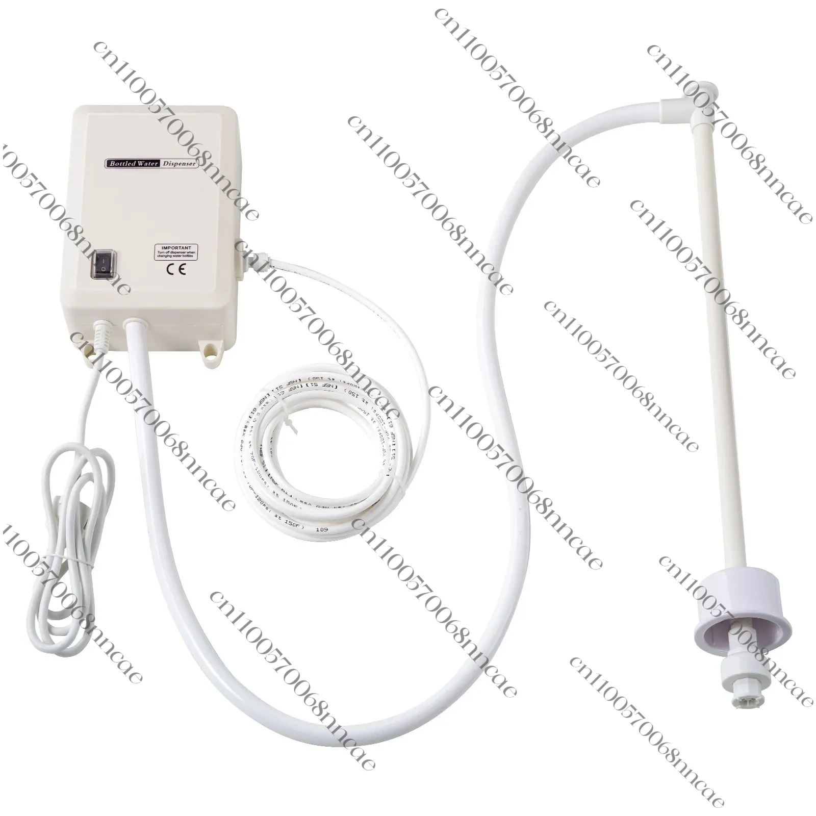 Automatic Electric Water Pump System for 5 Gallon Bottles, Single Inlet Dispenser for Coffee & Tea Appliances