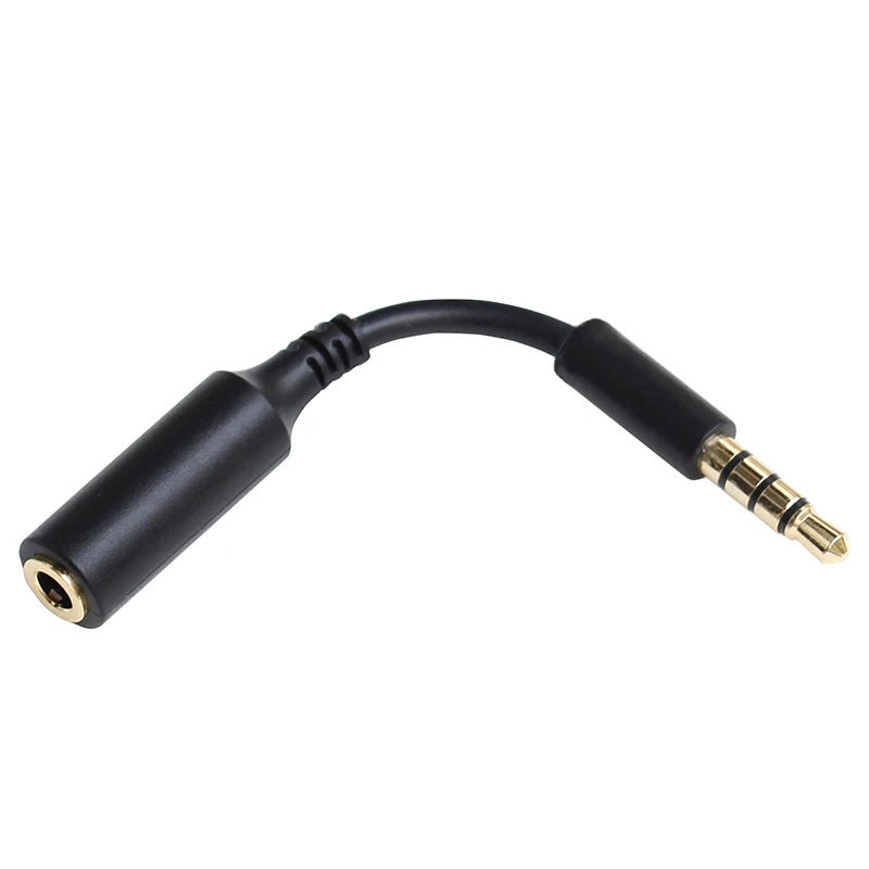 10cm 3.5mm Stero Male to Female M/F Plug Jack  Headphone Audio Extension Short Cable