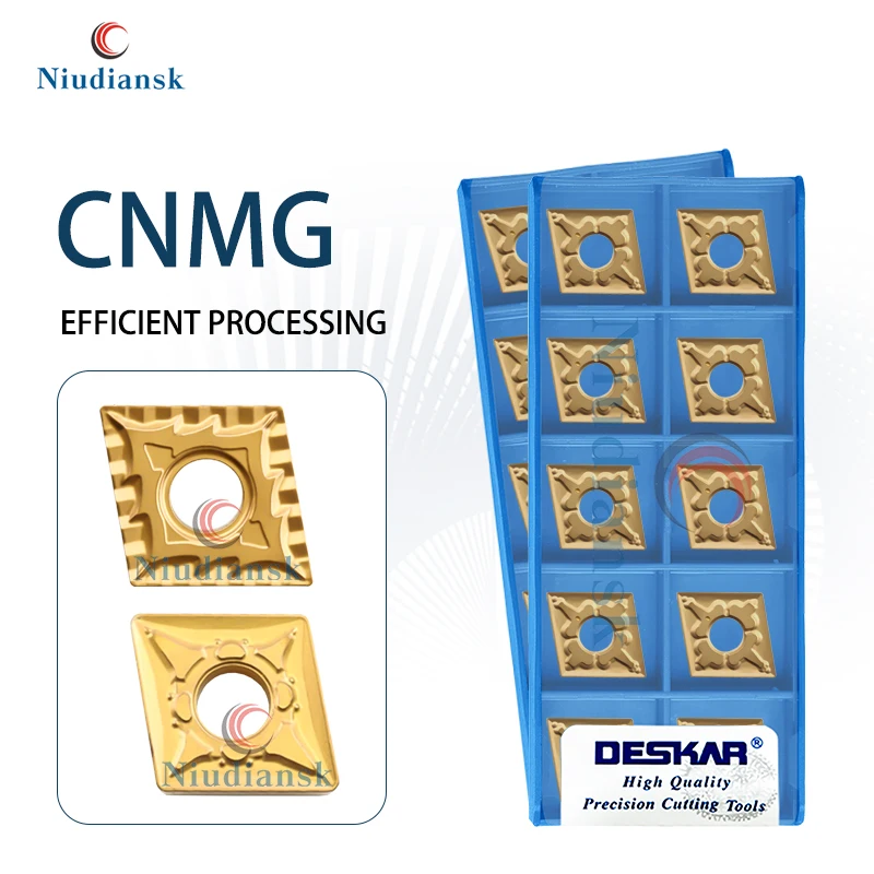 

Режущая пластина с числовым программным управлением CNMG120404-TM CNMG120408-CQ LF9018 Sifang Токарный станок с ЧПУ Лезвие Резак Серия CNMG Токарные инструменты Часть