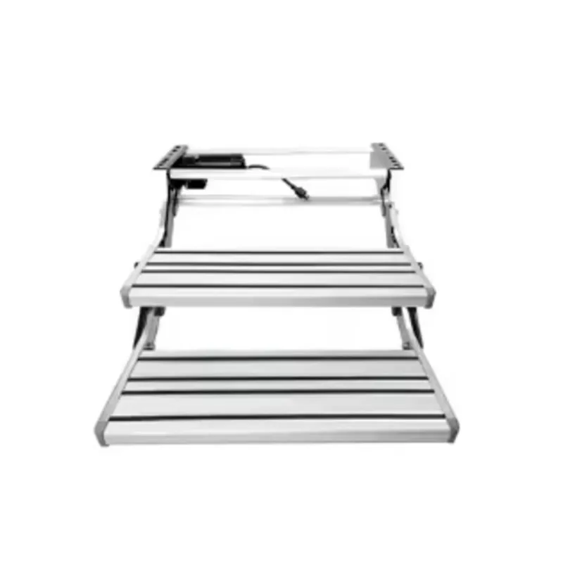 Scale stabili pieghevoli a doppio abbassamento Scale stabili per camper camper con serrature Accessori per roulotte per rimorchi da campeggio da viaggio