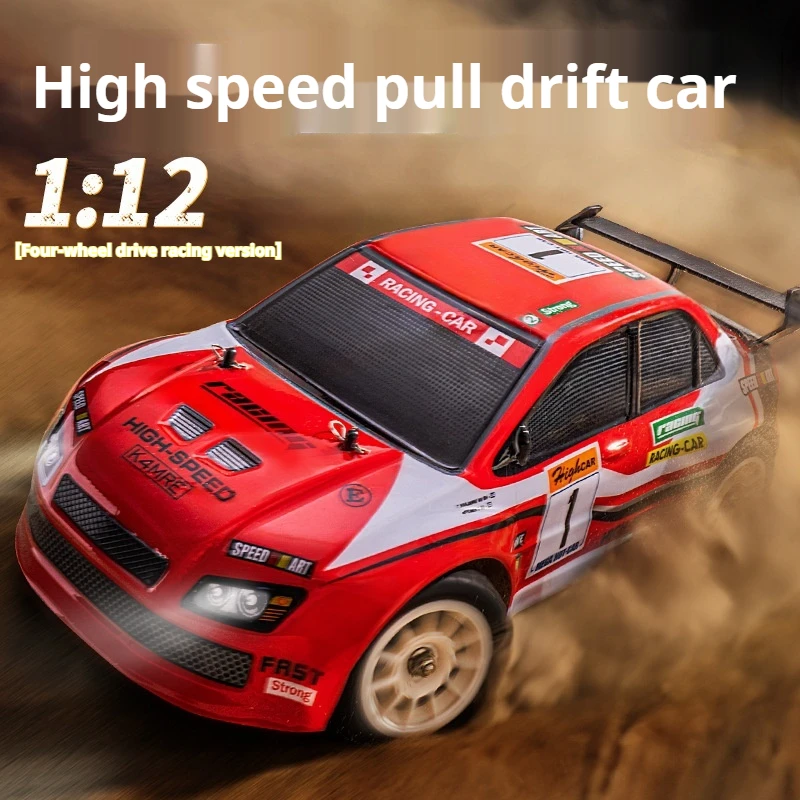 

Rally Car Series Remote Control Car Toy 1:12 Scale Model Reinforced Body Hard Shell Plastic 2.4ghz Remote Control Racing Edition