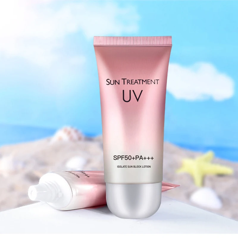 Sunscreen SPF50+Summer Refreshing and Brightening Skin tone Isolation and UV Protection