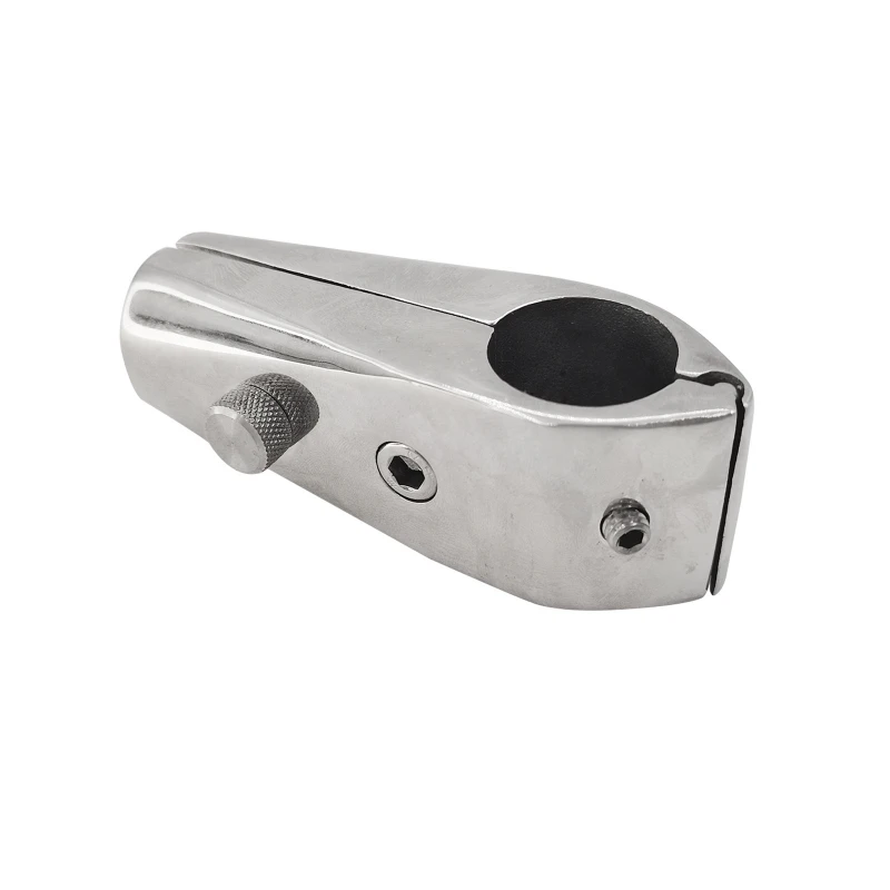 

Marine Yacht Hardware Accessories Stainless Steel Pipe Clamp 25/30MM Sunshade Connection Piece