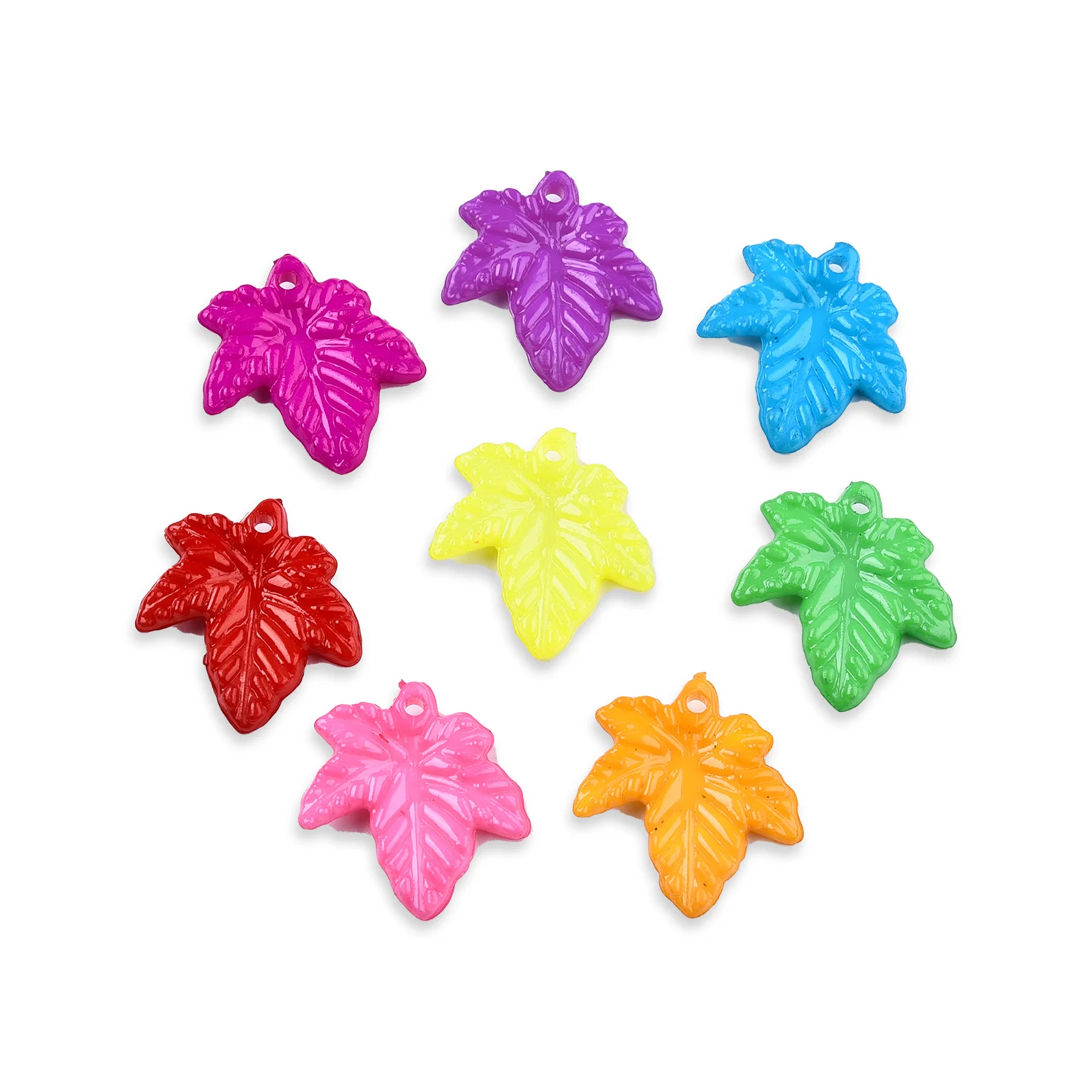 

Pandahall 1280Pcs Mixed Color Maple Leaf Opaque Acrylic Pendants Autumn Theme Charms For Necklace Bracelet Jewelry Making Gift