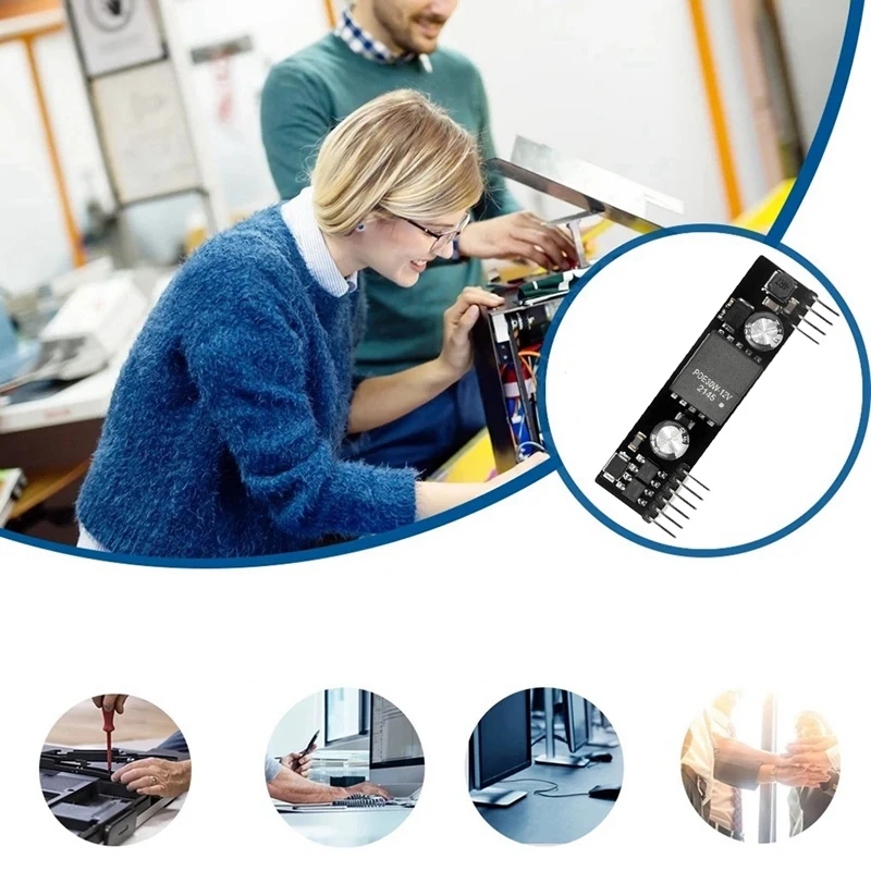 Módulo PM1202 POE 12V 2A Pin integrado aislado soporta 100M 1000M módulo POE