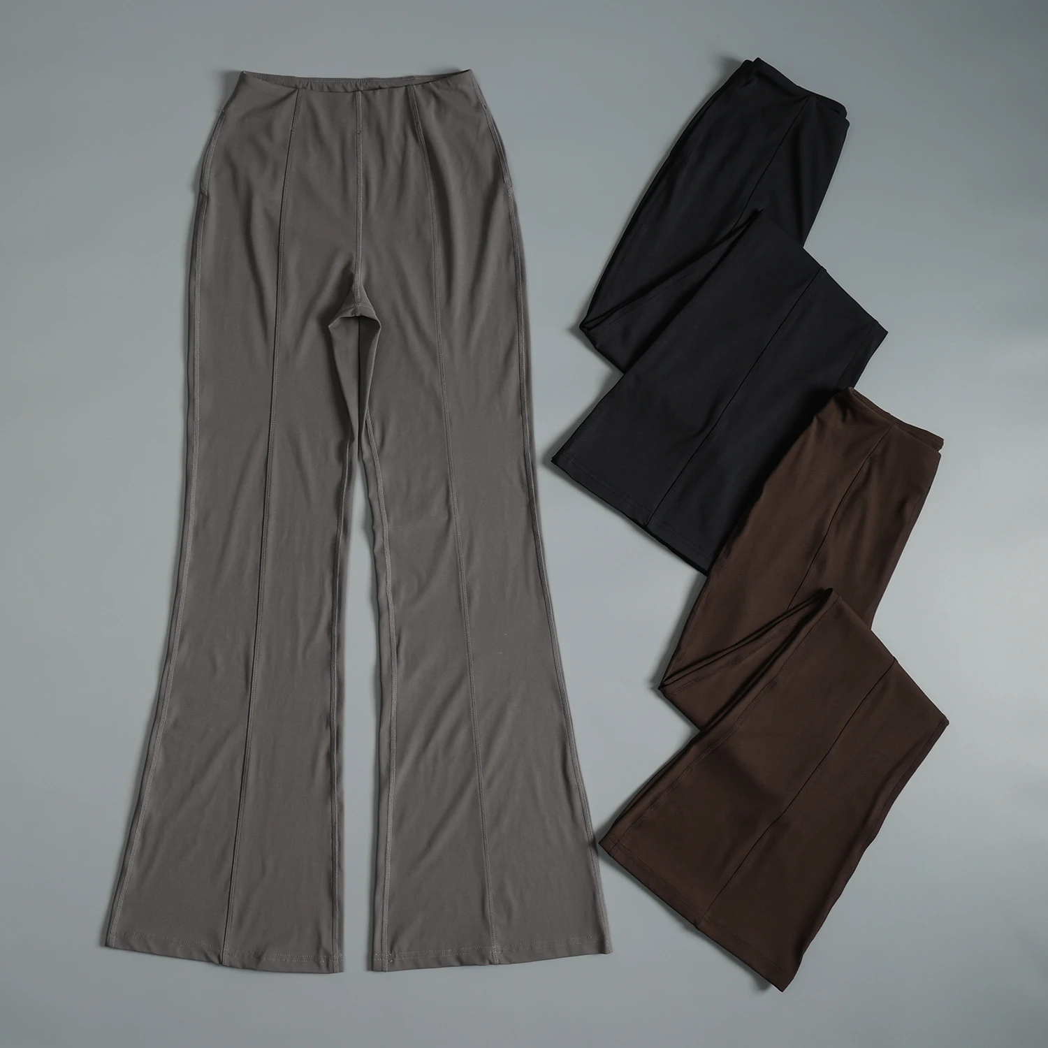 High waist hip lifting sports trousers for women in autumn slim slim yoga exercise fitness pants running quick-drying