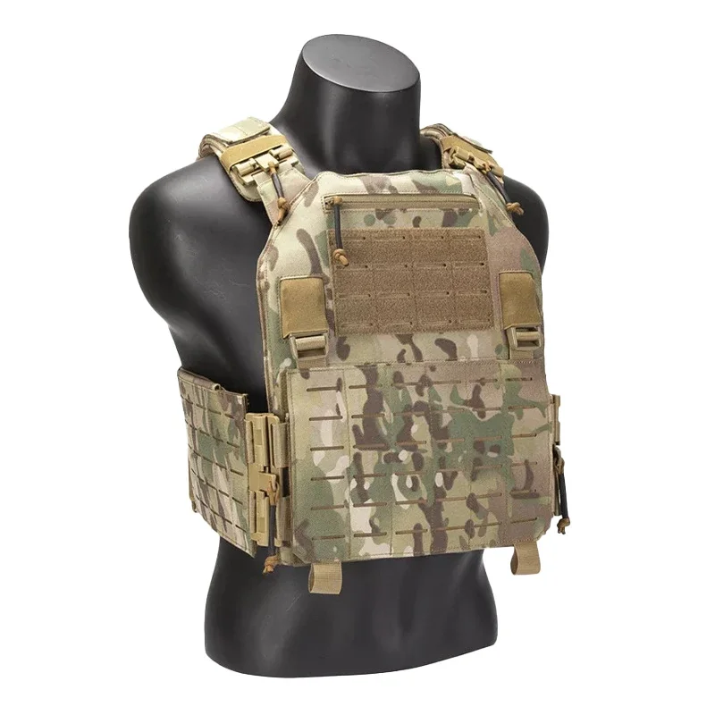 

CS Quick Detachable Light Laser MOLLE Cut Tactical Vest Carry Military Vest Combat Carrier Tactical Vest Outdoor Equipment