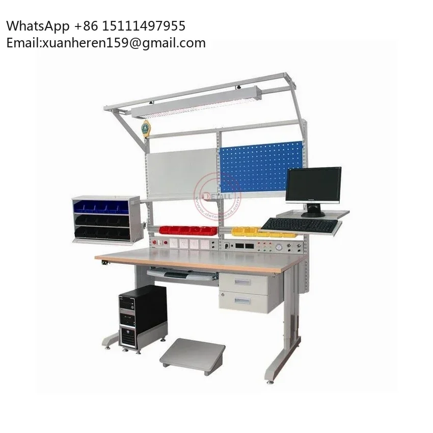 CE/ISO Certified Multi-Line ESD Workbench for electronics computer cell phone Automotive Manufacturing