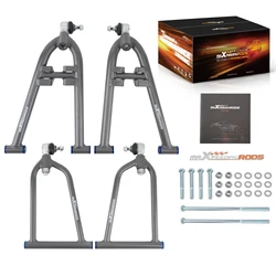 Front Lower Upper A-Arms Left & Right for Yamaha YFZ450 2004-2008 2009 2012 2013 Suspension Control Arm