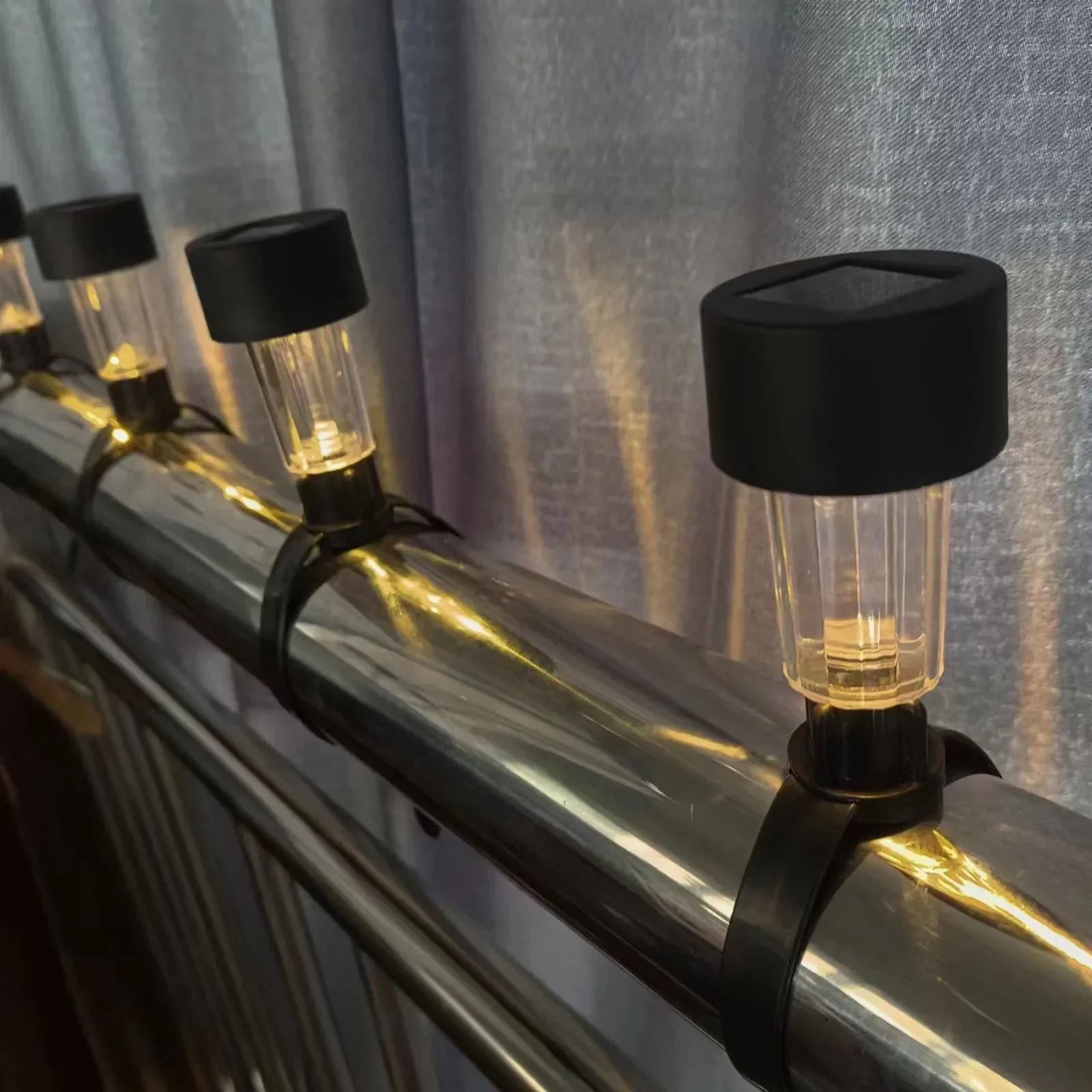 Solar LED Pool Lights, Suitable For Ground Pool Fence Decoration, LED Waterproof Pool Accessories Night Light