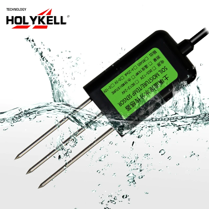 Smart Farm Soil Temperature Soil Moisture Humidity EC Sensor