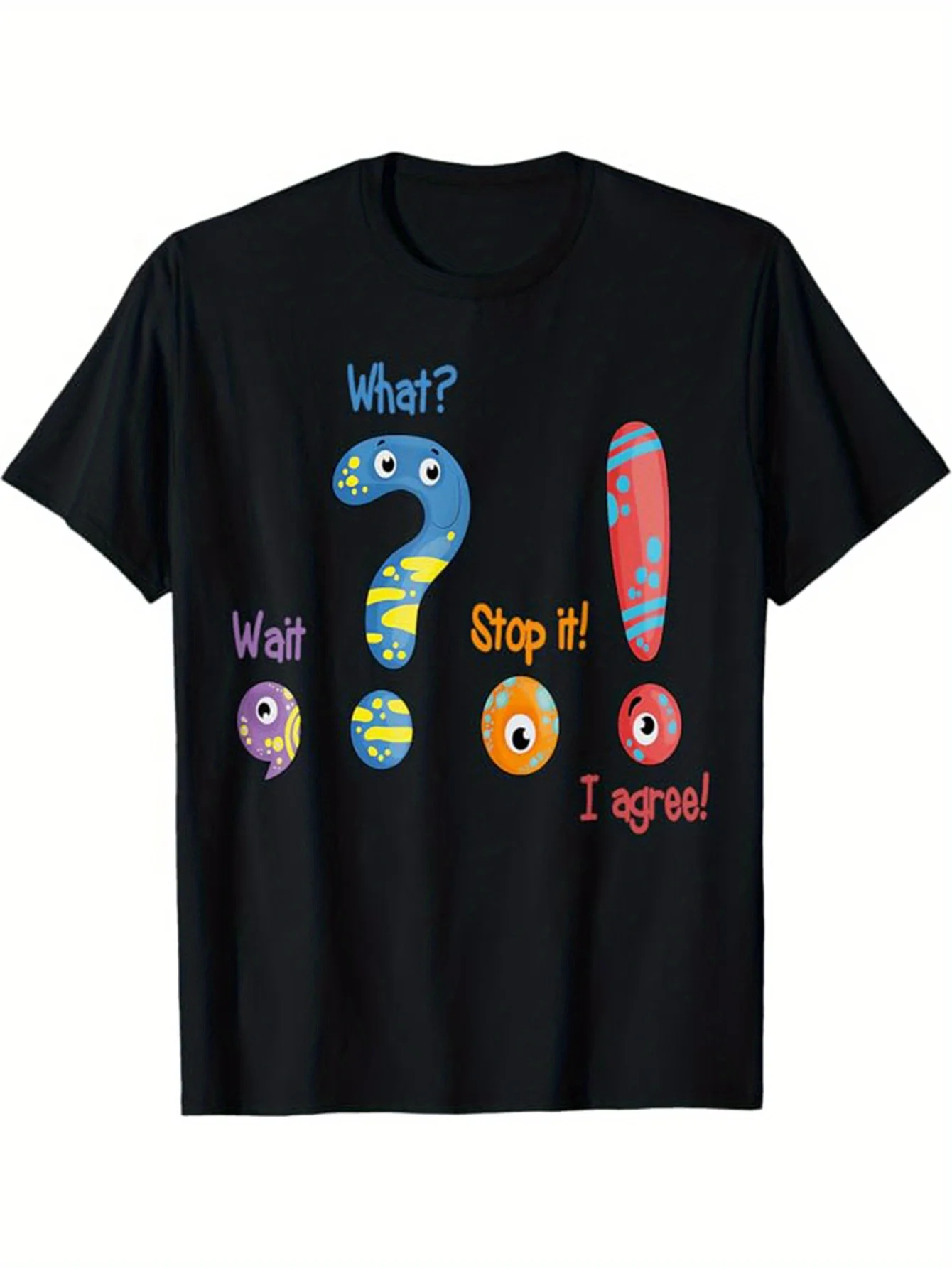 

English Teacher Print, Men's Cotton T-shirt, Funny Graphic Tee Men's Outdoor Clothes, Men's Clothing, Back To School Casual