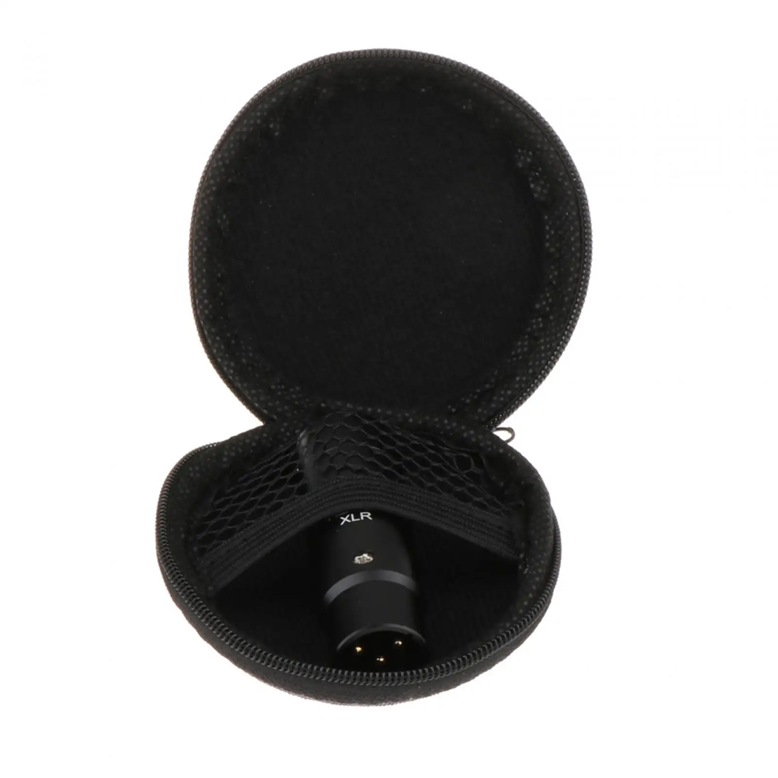 48V Phantom Power XLR 3pin Mic Adapter for Lavalier Microphone 3.5mm Audio Mixer and DSLR Camera