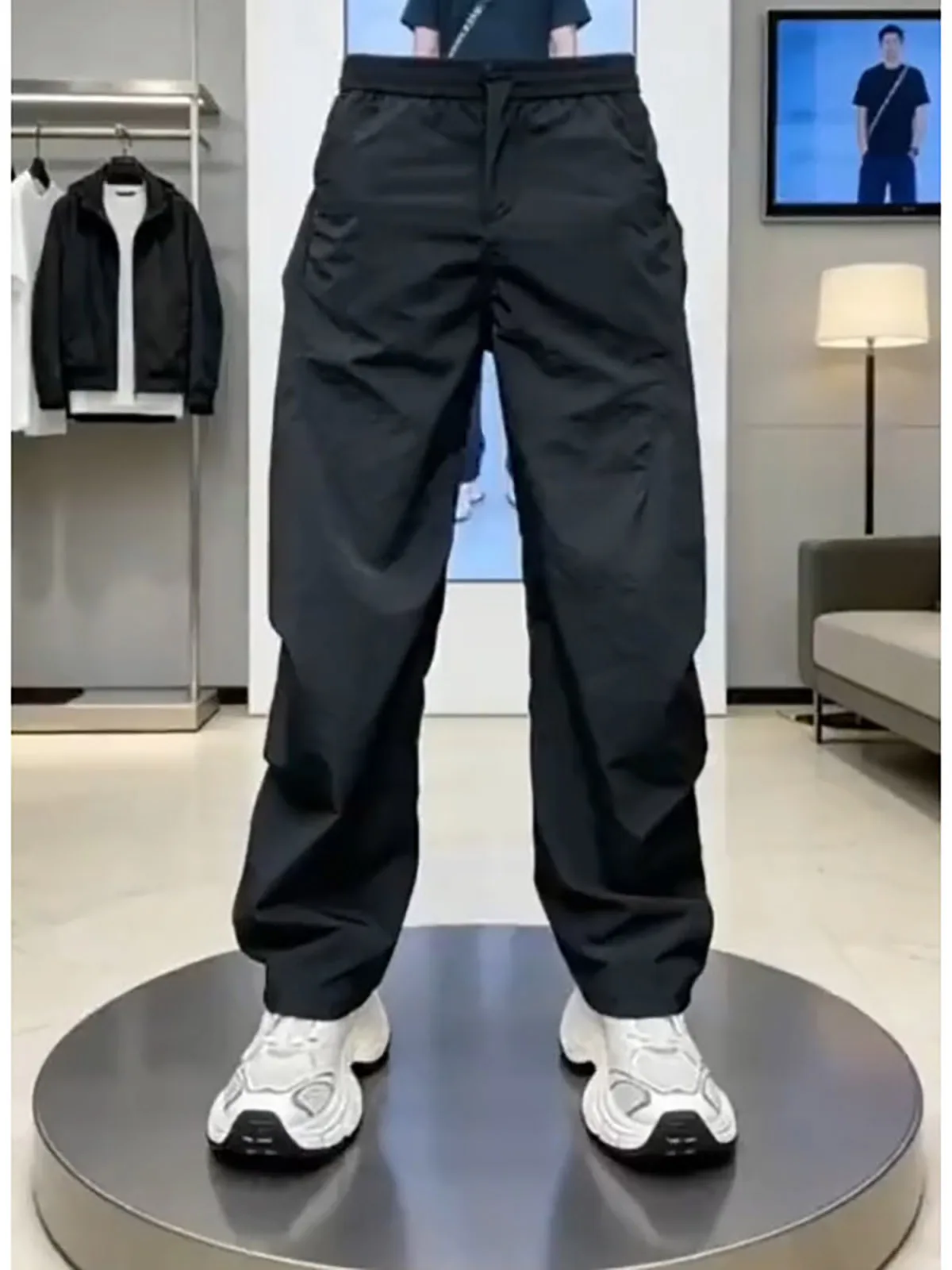 Cleanfit American Style Foldable Paratrooper Workwear Pants Men's Summer Ice Silk Outdoor Soft  Jacket Thin Quick Dry