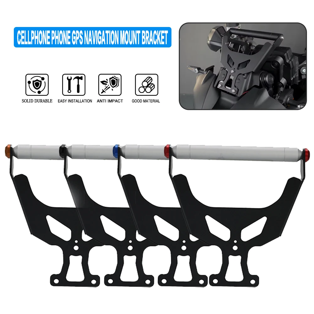 

2024 Tracer9GT Motorycle Mobile Phone GPS Mounting Bracket For Yamaha Tracer 9/GT Bar Extension Holder Navigation Handlebar T9