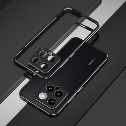 Metal bumper Frame Slim Cover case+ carmera Protector For Xiaomi Mi 14/14 Pro/13 Hybrid Aluminum Luxury Phone Case
