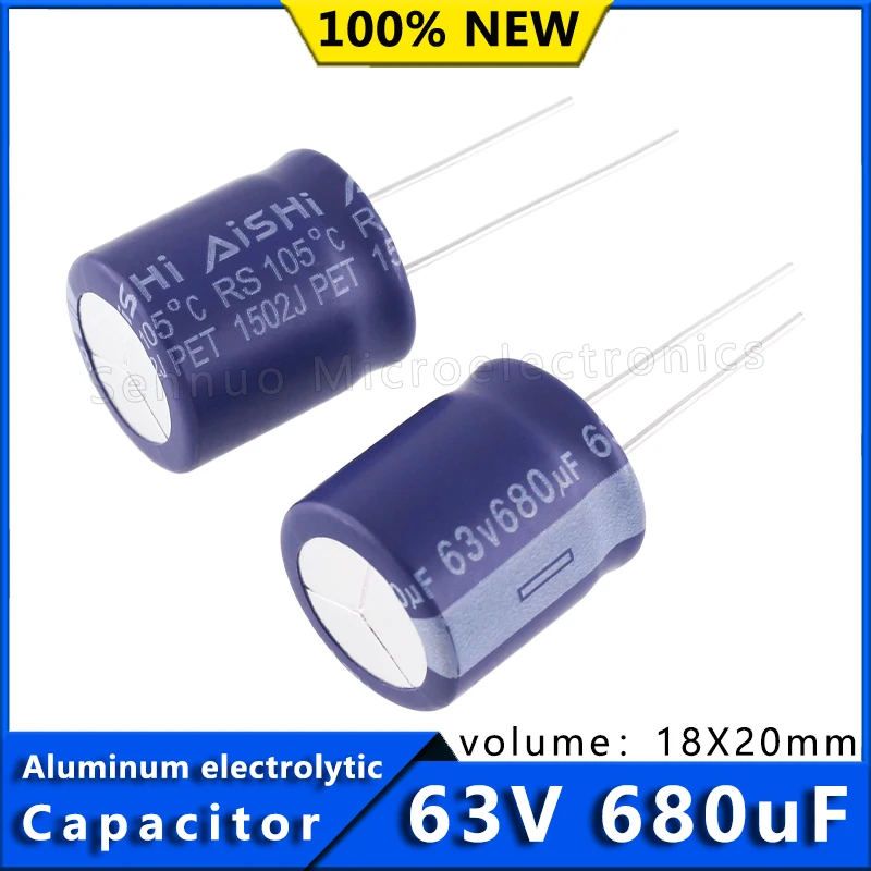 5Pcs New Capacitor … - image